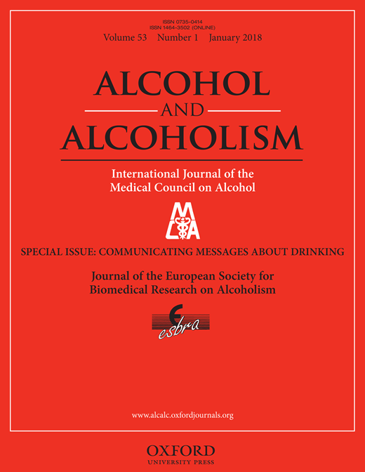 alcohol and alcoholism magazine